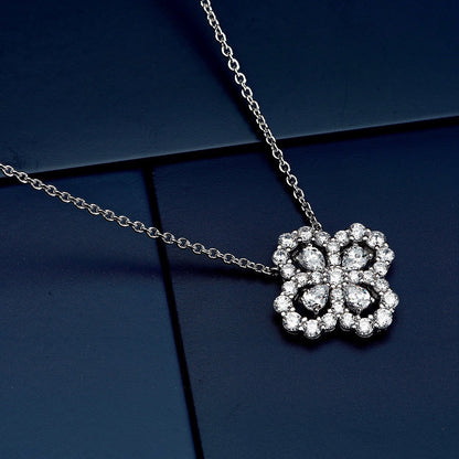 [Moco]LOOP NECKLACE FULL MOTIF DIAMOND COMBINATION