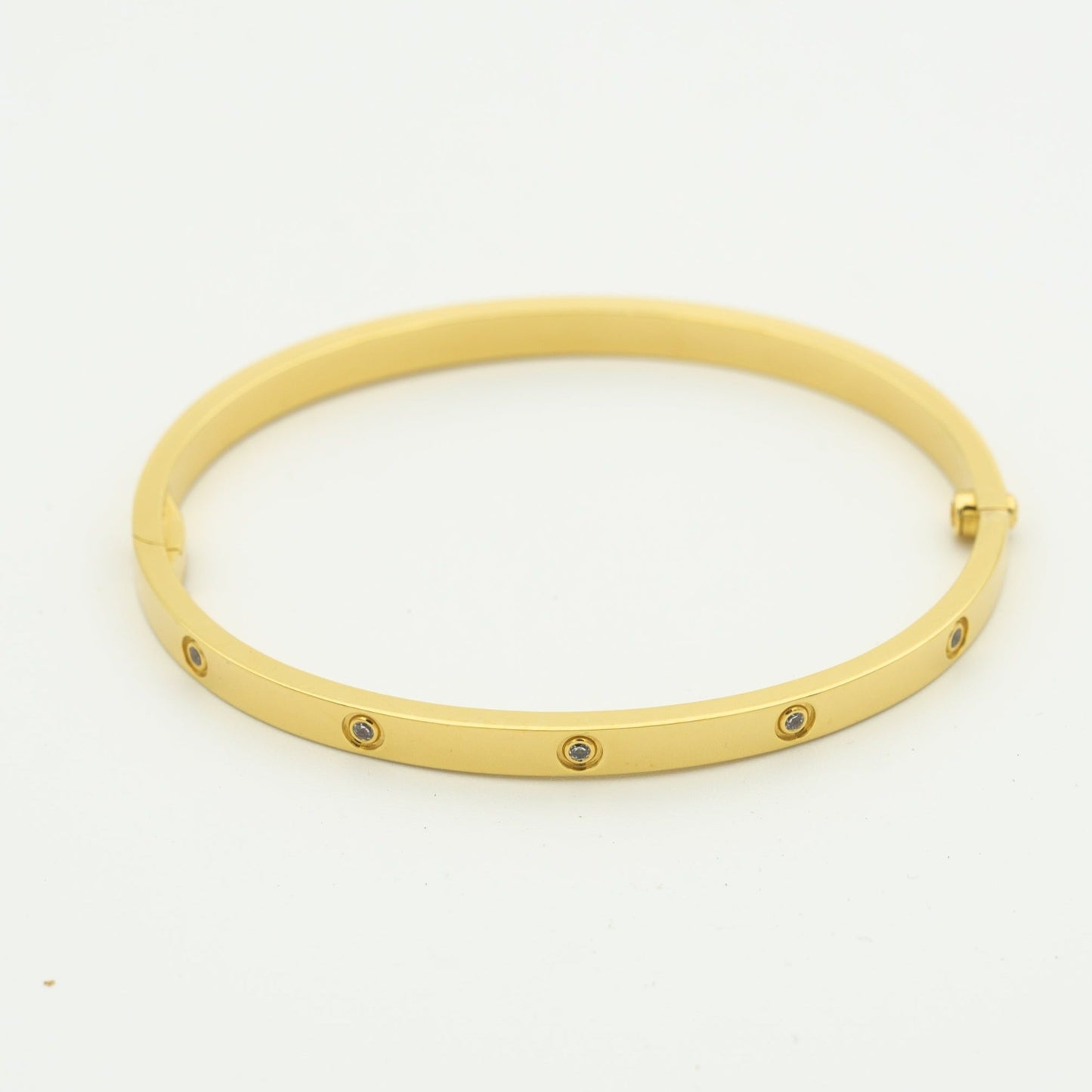 [Moco] LIEBE ARMBAND 3,65 MM 10 DIAMANTEN