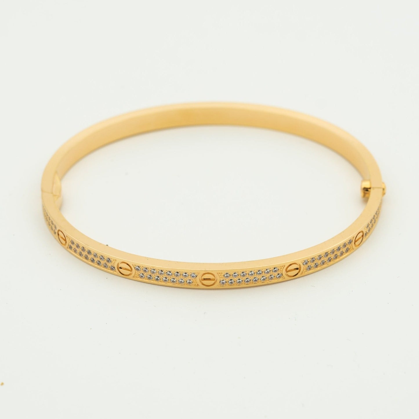 [Moco] LIEBE ARMBAND 3,65 MM MIT DIAMANTEN