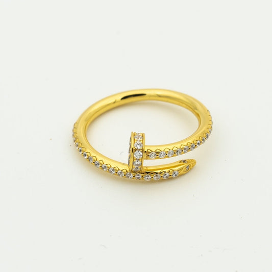 [Moco]JUSTE RING 1,8 MM GOLD DIAMANTEN