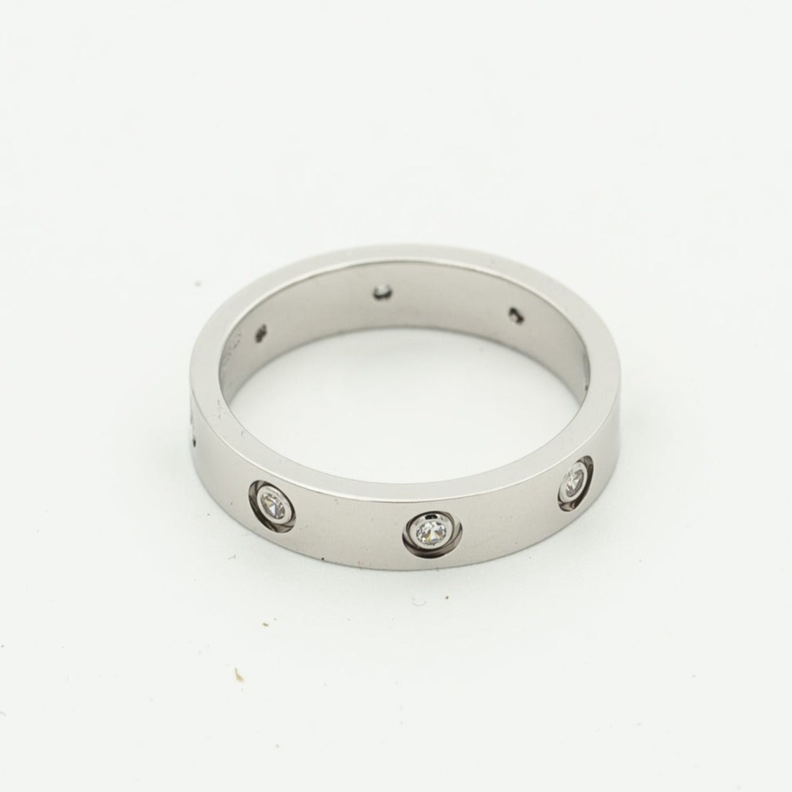 [Moco] LIEBESRING 3,6 MM 8 DIAMANTEN