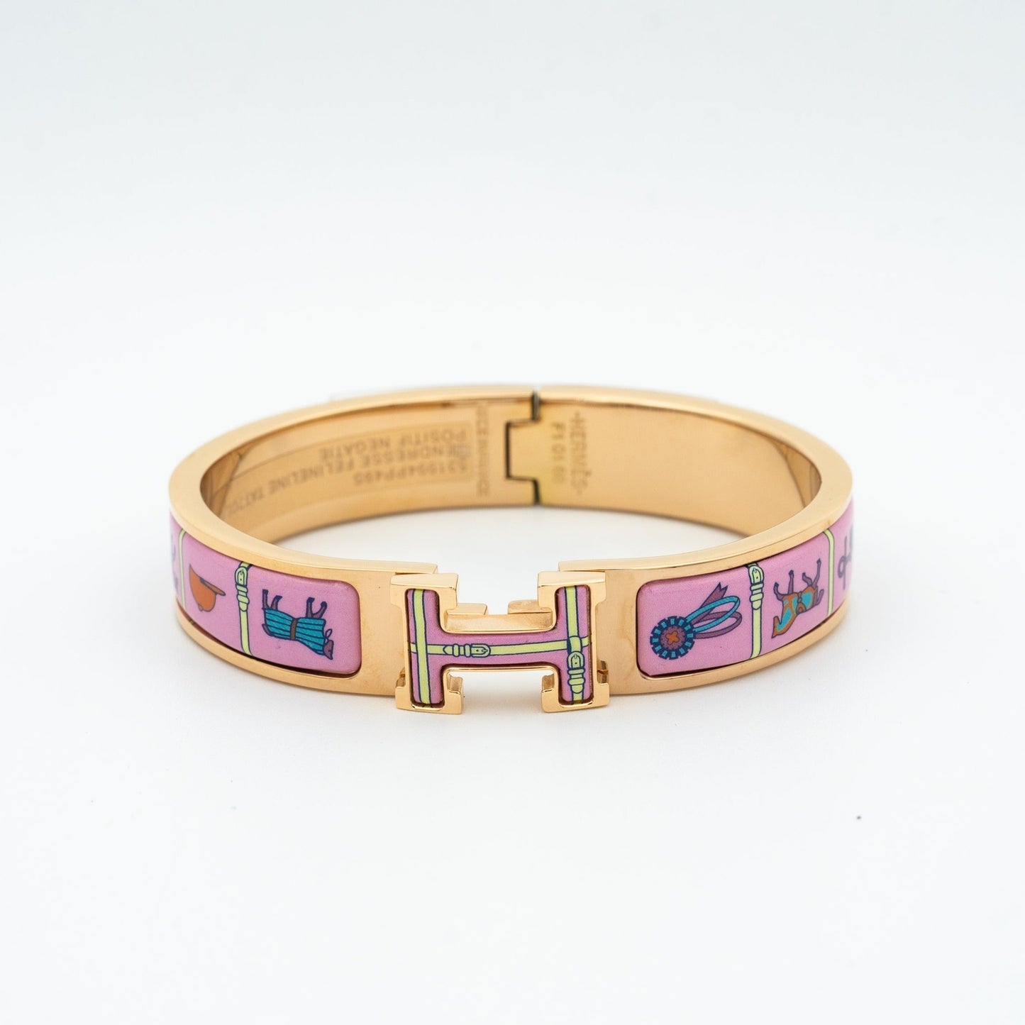 [Moco]H PINK GOLD BRACELET PINK CERAMIC