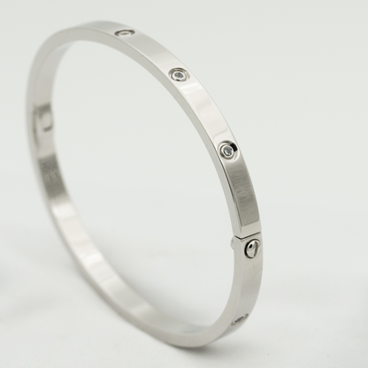 [Moco] LIEBE ARMBAND 3,65 MM 10 DIAMANTEN