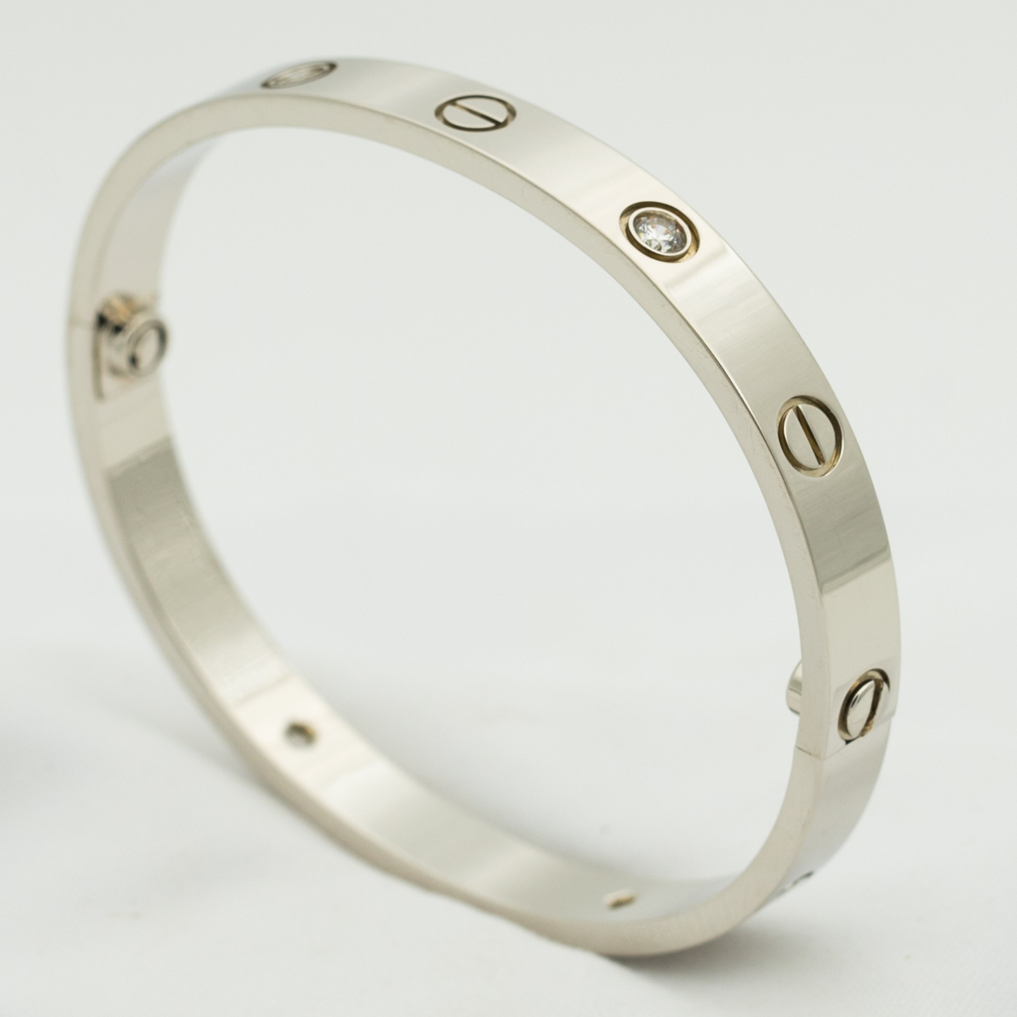 [Moco]LOVE BRACELET 6.1MM 4 DIAMONDS