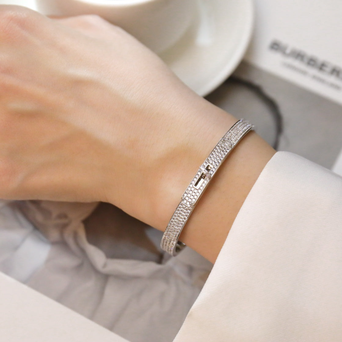 [Moco]KELLY ARMBAND MIT DIAMANTEN 