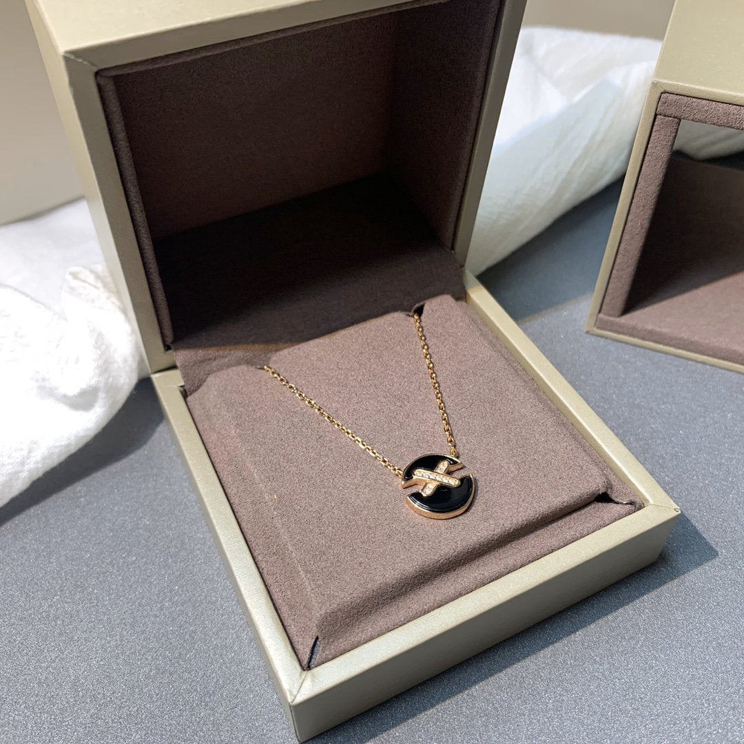 [Moco]JEUX DE PINK GOLD DIAMOND NECKLACE