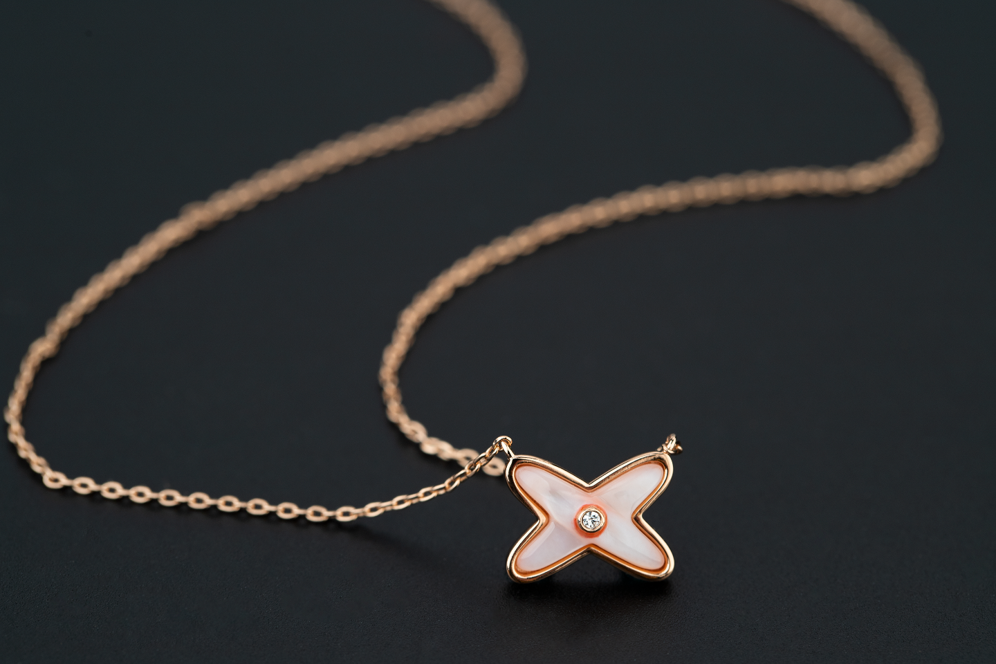 [Moco]JEUX DE NECKLACE 1 DIAMANT