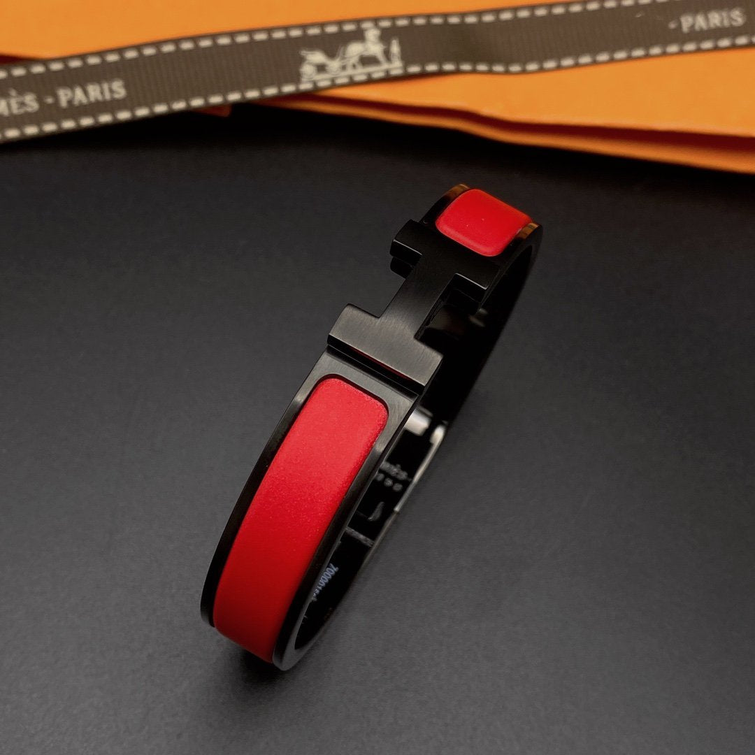 [Moco]CLIC HM SO SCHWARZ ROT ARMBAND