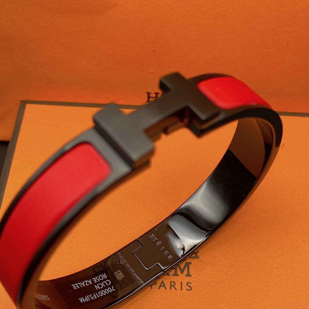 [Moco]CLIC HM SO SCHWARZ ROT ARMBAND