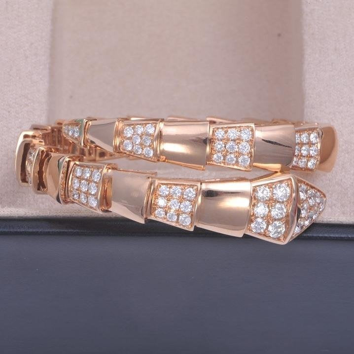 [Moco]SERPENTI BRACELET PINK GOLD DIAMOND