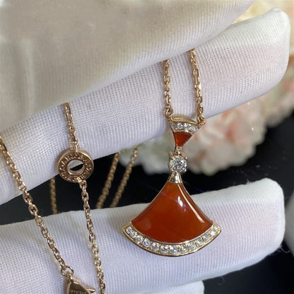 [Moco]DREAM NECKLACE CARNELIAN DIAMOND