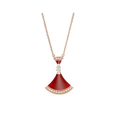 [Moco]DREAM NECKLACE CARNELIAN DIAMOND