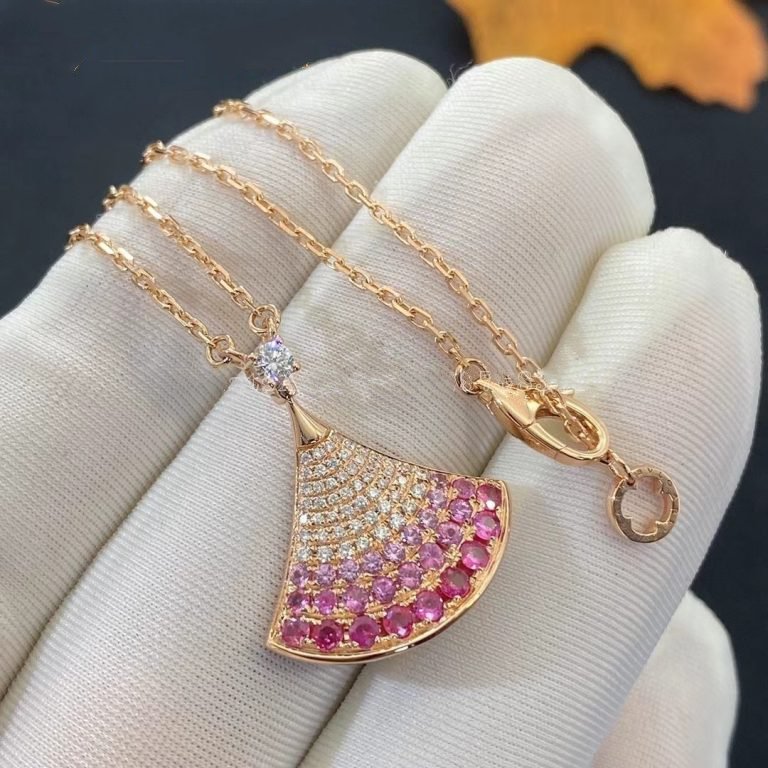 [Moco]DREAM HALSKETTE ROSA GOLD ROSA DIAMANT