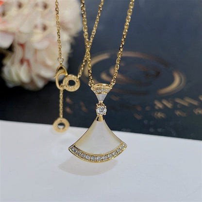 [Moco]DREAM NECKLACE MOP GOLD DIAMOND