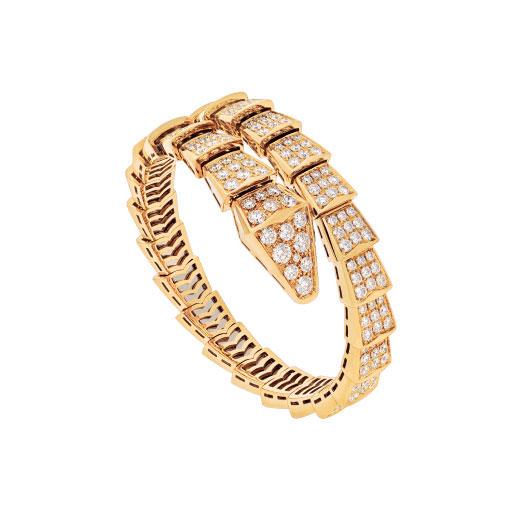 [Moco]SERPENTI-ARMBAND 8 MM GOLDDIAMANT