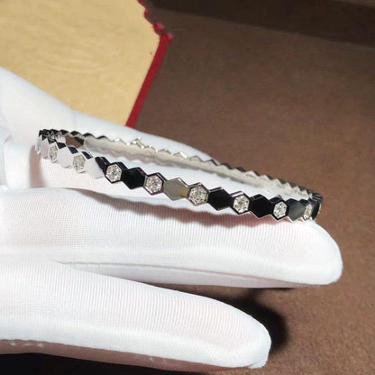 [Moco]BEE LOVE SILVER DIAMOND BRACELET