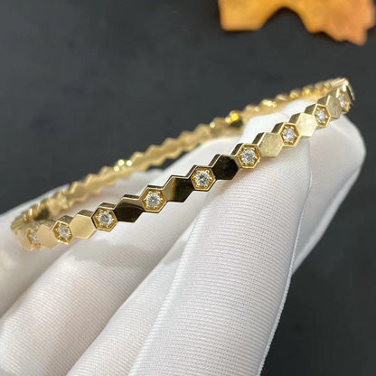 [Moco]BIENENLIEBE GOLD DIAMANT ARMBAND 