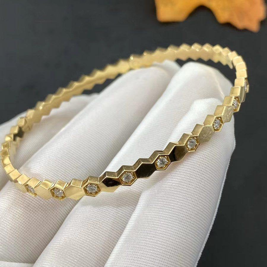 [Moco]BIENENLIEBE GOLD DIAMANT ARMBAND 