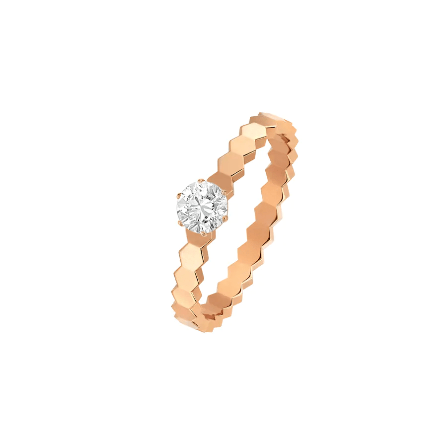 [Moco]BEE LOVE RING PINK GOLD 1 DIAMOND