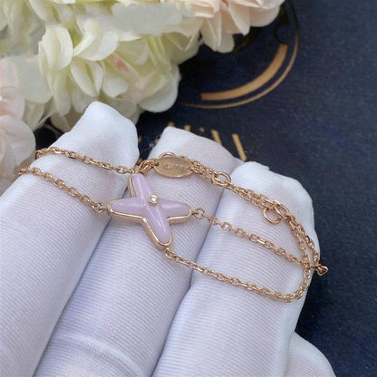 [Moco]JEUX BRACELET PINK MOP PINK GOLD 1 DIAMOND