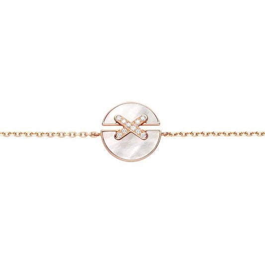 [Moco]JEUX DE BRACELET MOP ROSA GOLD DIAMANTEN