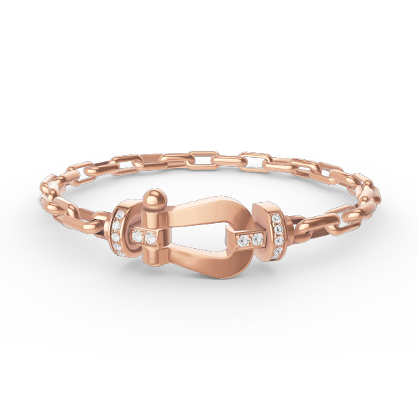 [Moco]FORCE LARGE HORSESHOE CLASP  METAL BRACELET