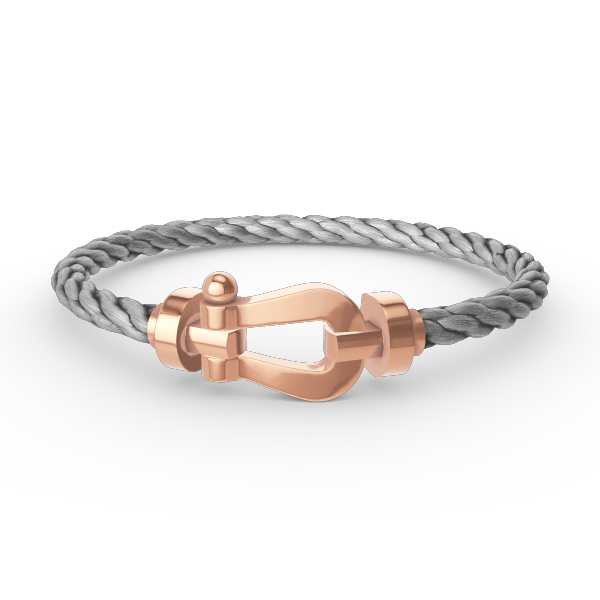 [Moco]FORCE GROSSES HUFEISENARMBAND OHNE DIAMANT ROSÉGOLD