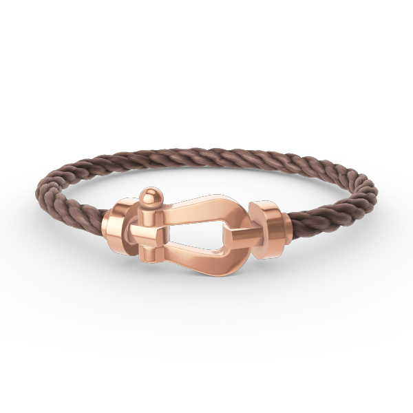 [Moco]FORCE GROSSES HUFEISENARMBAND OHNE DIAMANT ROSÉGOLD