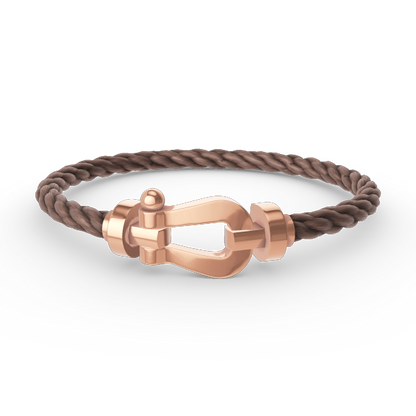 [Moco]FORCE GROSSES HUFEISENARMBAND OHNE DIAMANT ROSÉGOLD