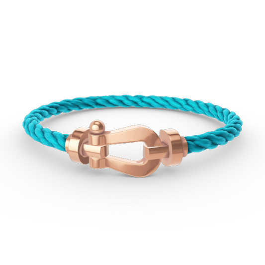 [Moco]FORCE GROSSES HUFEISENARMBAND OHNE DIAMANT ROSÉGOLD