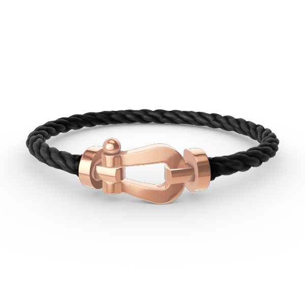 [Moco]FORCE GROSSES HUFEISENARMBAND OHNE DIAMANT ROSÉGOLD