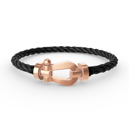 [Moco]FORCE GROSSES HUFEISENARMBAND OHNE DIAMANT ROSÉGOLD