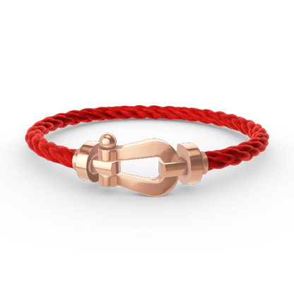 [Moco]FORCE GROSSES HUFEISENARMBAND OHNE DIAMANT ROSÉGOLD