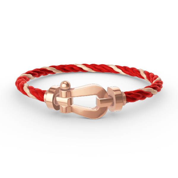 [Moco]FORCE GROSSES HUFEISENARMBAND OHNE DIAMANT ROSÉGOLD