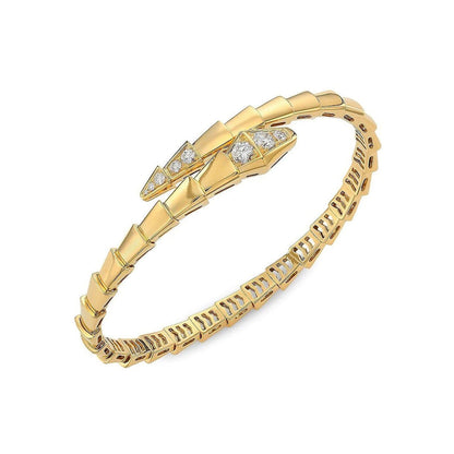 [Moco]SERPENTI-ARMBAND MIT DIAMANTEN