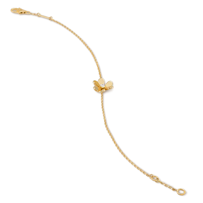 [Moco]FRIVOLE GOLD BLUME ROSA MALACHIT ARMBAND